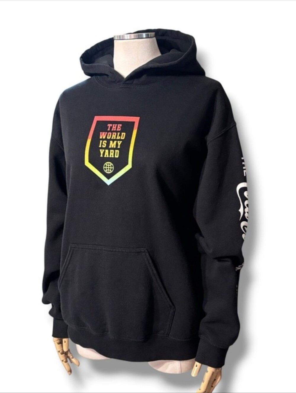 COCA-COLA Black Hoodie HBCU “The World Is My Yard” Size Medium